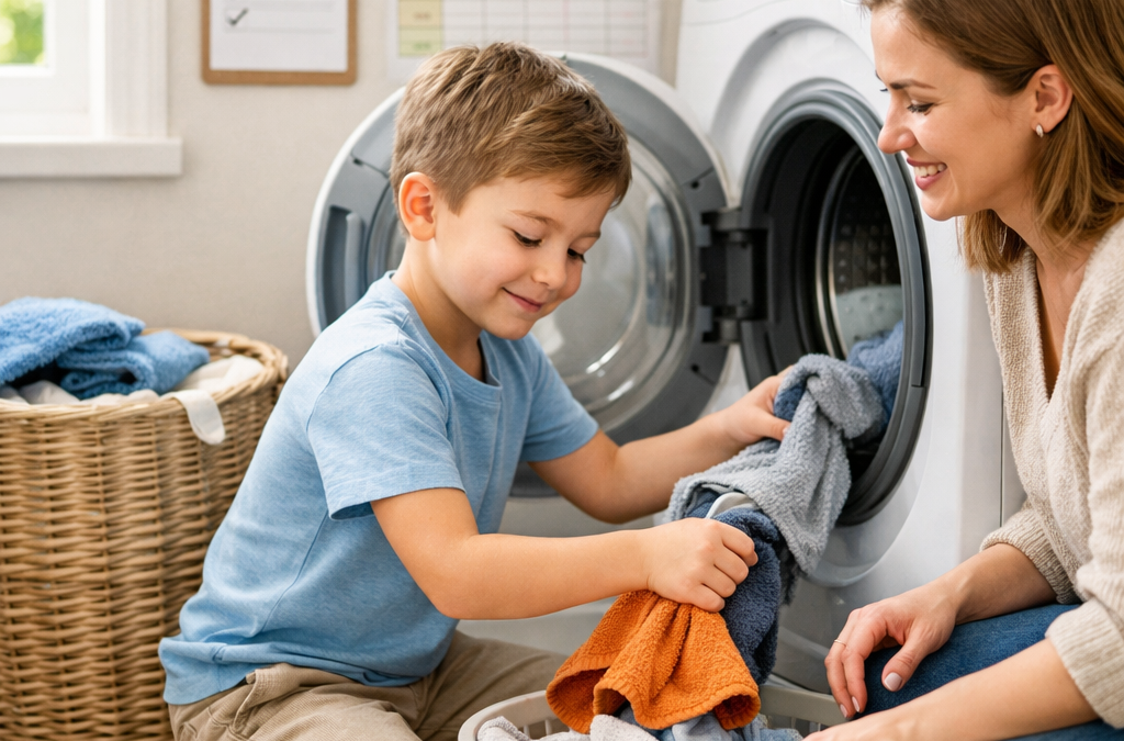 How Chores Help Children Learn Responsibility and Time Management
